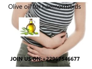 Olive oil for haemorrhoids