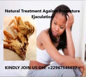 Natural Treatment Against Premature Ejaculation