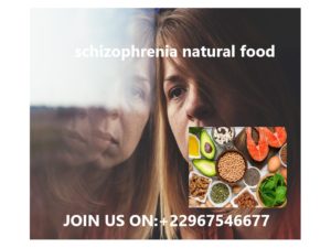 schizophrenia natural food