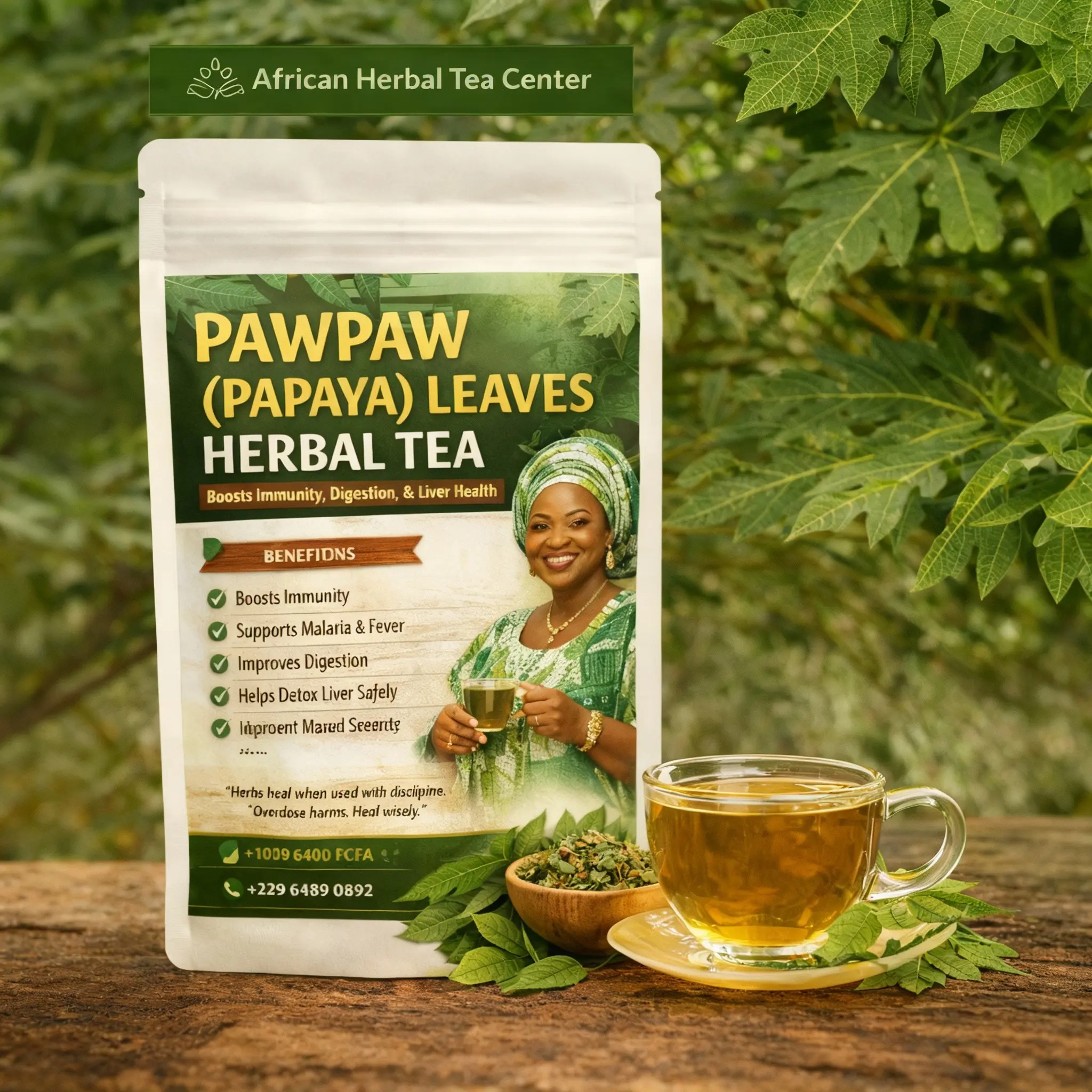 Pawpaw Leaves Herbal Tea